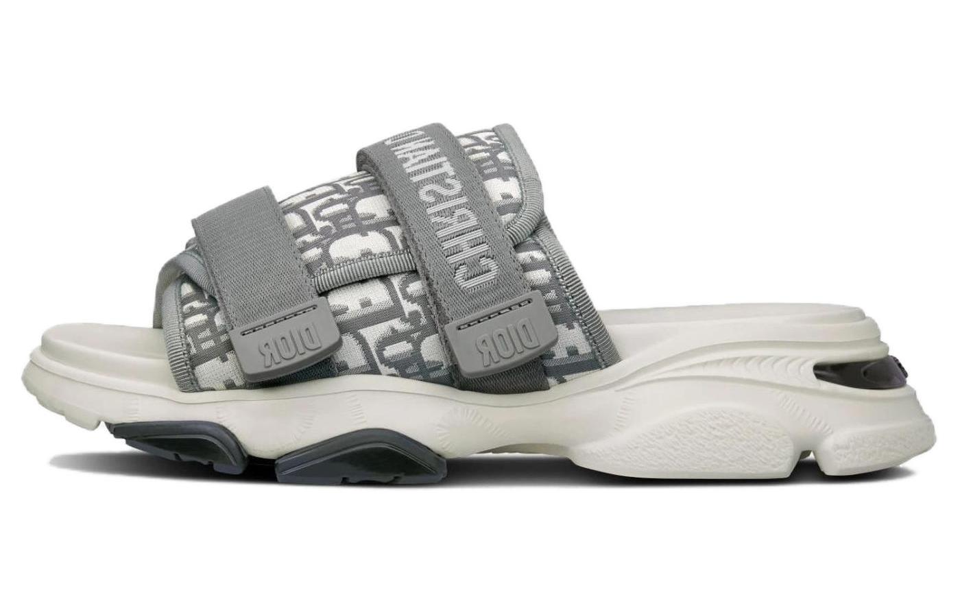 Buy (W) 迪奥 D-Wander 灰色凉拖鞋 KCQ351OBY_S33G