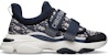 (W) Sneaker Dior D-Wander 'Dior Oblique - Biru Gelap' KCK299OBY_S56B