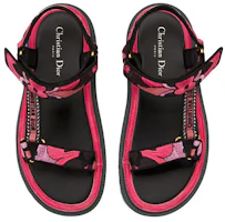Shop (Women) Dior D-Wave 'Black Pink Logo Velcro' KCQ903COM_S67P