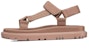 (W) Dior D-Wave Kulit Velcro Flat Slide 'Blush Pink' KCQ893LAB_S38P