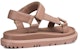 (W) Dior D-Wave Kulit Velcro Flat Slide 'Blush Pink' KCQ893LAB_S38P