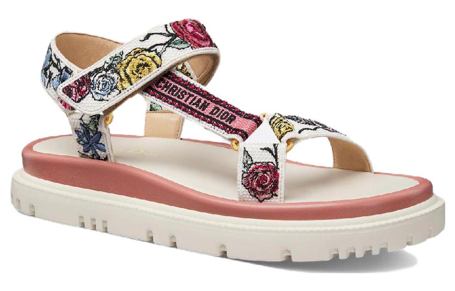 Order (W) Sandal Dior D-Wave 'Velcro Putih' KCQ916FCE_S43L