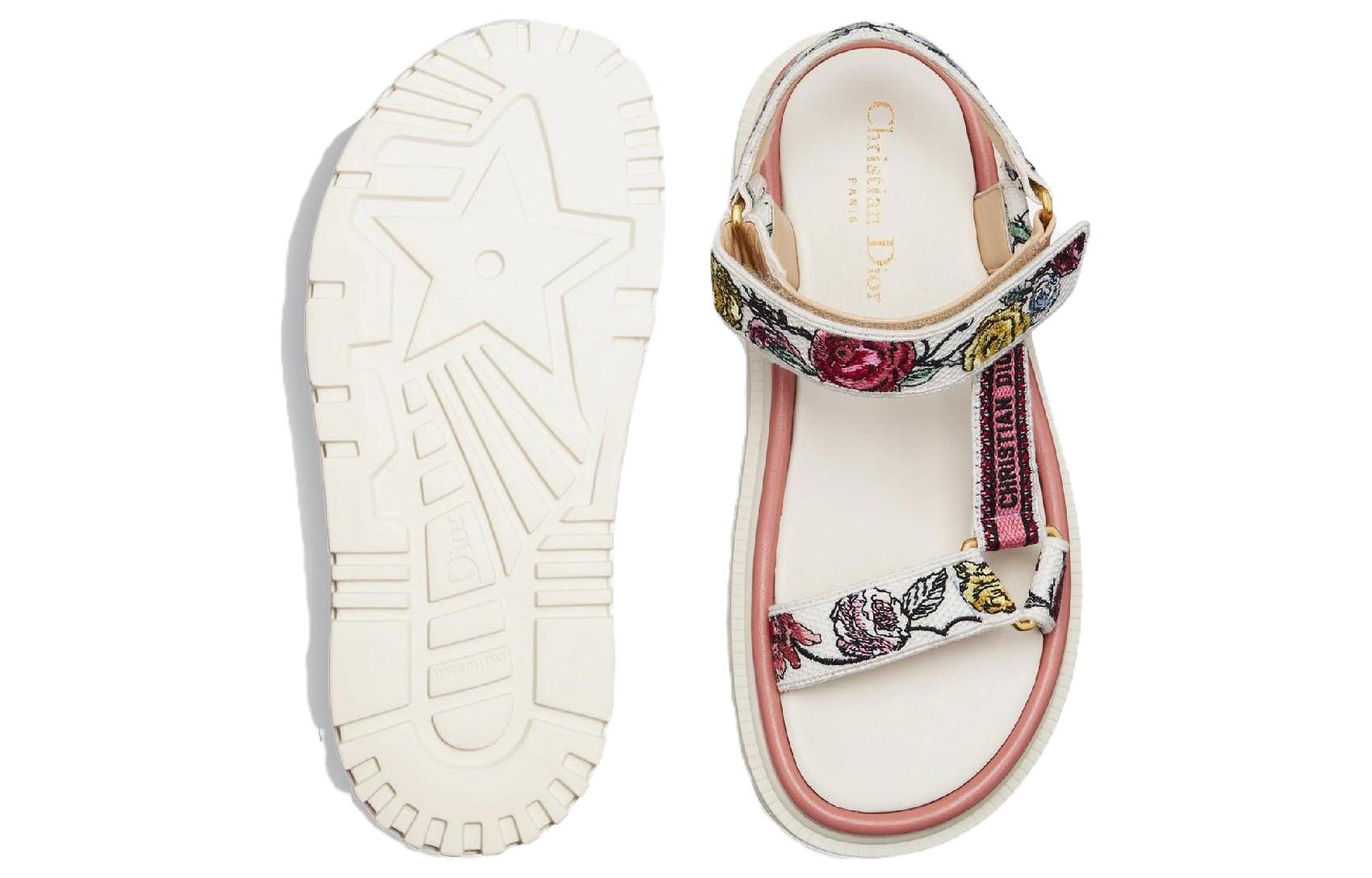 Purchase (W) Sandal Dior D-Wave 'Velcro Putih' KCQ916FCE_S43L