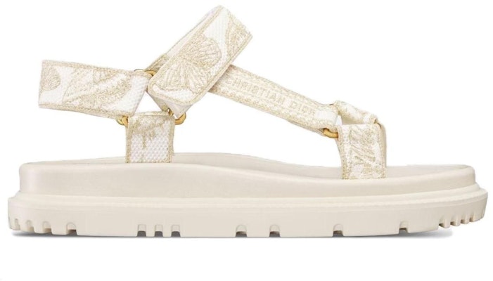 (Women) Dior D-Wave Slide Sandal 'White' KCQ916DLU_S09W Order (Women) Dior D-Wave Slide Sandal 'White' KCQ916DLU_S09W