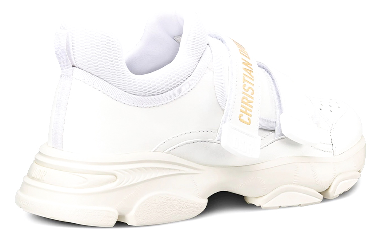 Purchase (W) Dior D-Wonder Rendah Kulit Anak Lembu Putih KCK311VEA_S10W