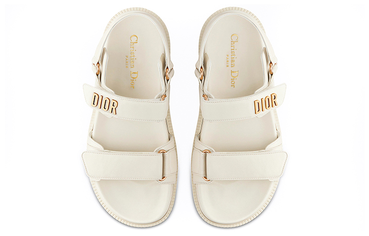 (W) Dior D-Connect Sneaker Sandal 'Magic Tape White' 圖 5