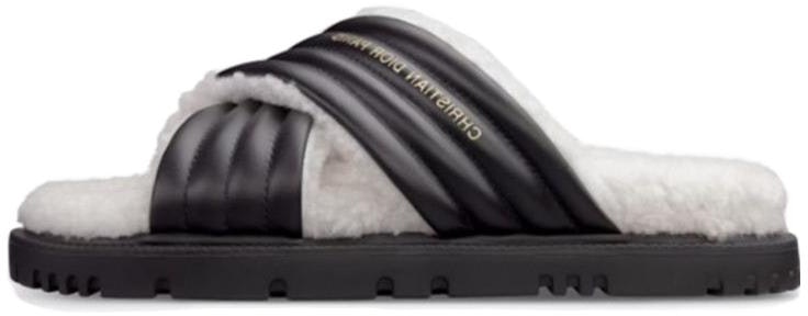 women-dior-d-cross-slide-black-white-kcq-917-lkk-s11-x