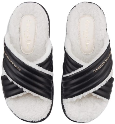 (W) Dior D-Cross Slide 'Negro Blanco' KCQ917LKK_S11X Shop (W) Dior D-Cross Slide 'Negro Blanco' KCQ917LKK_S11X