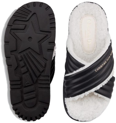 (W) Dior D-Cross Slide 'Negro Blanco' KCQ917LKK_S11X Purchase (W) Dior D-Cross Slide 'Negro Blanco' KCQ917LKK_S11X