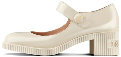 (Women) Dior D-Doll High Heel 'White' KDP909CCF_S03W (Women) Dior D-Doll High Heel 'White' KDP909CCF_S03W