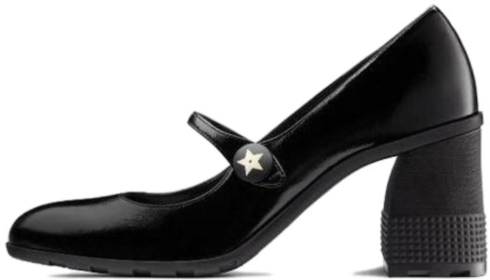 (Women) Dior D-Doll High Heeled Shoes 'Black Fashion Chunky Heel' KCP970CCF_S900 Buy (Women) Dior D-Doll High Heeled Shoes 'Black Fashion Chunky Heel' KCP970CCF_S900