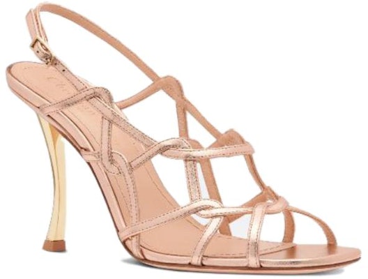 (W) Dior D-Fame 'Sandalia con Hebilla y Punta Abierta en Nude' KCQ777LAM_S70K Order (W) Dior D-Fame 'Sandalia con Hebilla y Punta Abierta en Nude' KCQ777LAM_S70K