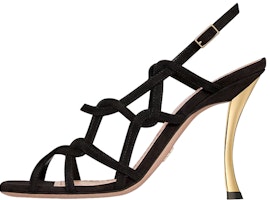 (Women) Dior D-Fame Sandal 'Black Velvet Buckle' KDQ777VVV_S900 (Women) Dior D-Fame Sandal 'Black Velvet Buckle' KDQ777VVV_S900