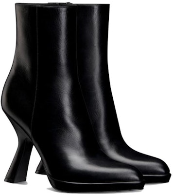 (W) Dior D-フィクション ショートブーツ (ブラック) KCI945VEA_S900 Order (W) Dior D-フィクション ショートブーツ (ブラック) KCI945VEA_S900