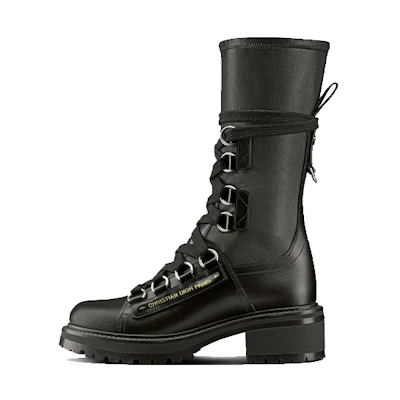 (W) Dior D-Fight Boot 'Black'