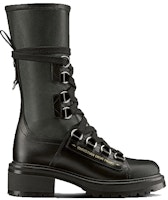 (W) Dior D-ファイト ブーツ (ブラック) KDI694XLC_S20X Order (W) Dior D-ファイト ブーツ (ブラック) KDI694XLC_S20X