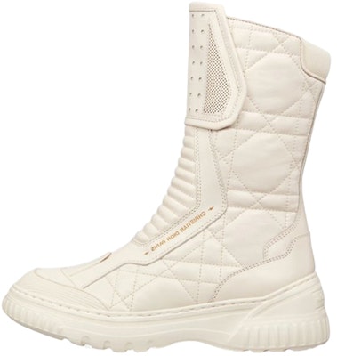 (Women) Dior D-Leader Leather Boot 'White Fashion' KCI802CQC_S03W Buy (Women) Dior D-Leader Leather Boot 'White Fashion' KCI802CQC_S03W
