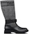 (Women) Dior D-Major High Top 'Black Leather' KCI981CGY_S48X