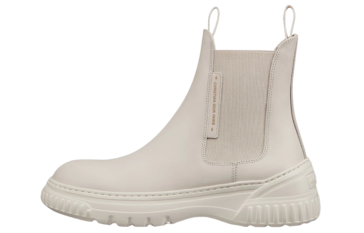(Women) Dior D-Racer Chelsea Boot &#x27;White Calfskin&#x27; KCI780VEA_S03W