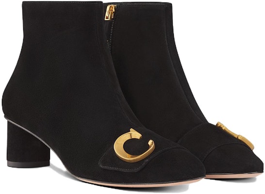 (Women) Dior C'est Dior Suede Zip Chunky Heel Booties 'Black Gold' KDI953VVV_S900 Lookbook (Women) Dior C'est Dior Suede Zip Chunky Heel Booties 'Black Gold' KDI953VVV_S900