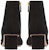 (W) Dior C'est Dior Boot Suede Zip Chunky Tumit 'Hitam Emas' KDI953VVV_S900