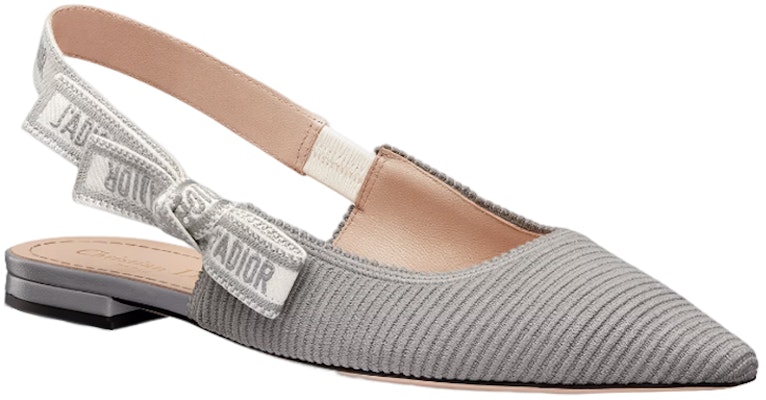 (W) Dior J'Adior Ballet Flat 'Abu-abu' KCB660EFR_S23G Order (W) Dior J'Adior Ballet Flat 'Abu-abu' KCB660EFR_S23G