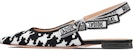 (W) Dior J'Adior 'Houndstooth Slingback Flats' 'Hitam' KCB660MPP_S19W