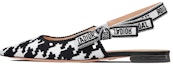 Buy (W) Dior J'Adior 'Houndstooth Slingback Flats' 'Hitam' KCB660MPP_S19W