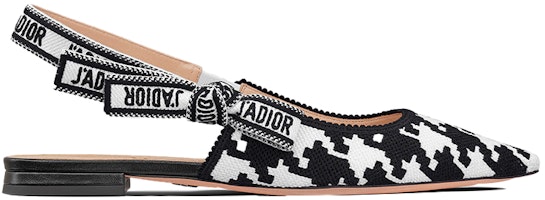 (W) Dior ジャディオール 千鳥格子 スリングバック (黒) KCB660MPP_S19W Order (W) Dior ジャディオール 千鳥格子 スリングバック (黒) KCB660MPP_S19W