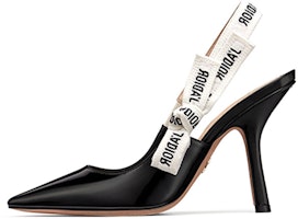 (Women) Dior J'Adior Cotton 'Star Embroidery' Slides 10cm 'Black' KCC201VNR_S900 (Women) Dior J'Adior Cotton 'Star Embroidery' Slides 10cm 'Black' KCC201VNR_S900