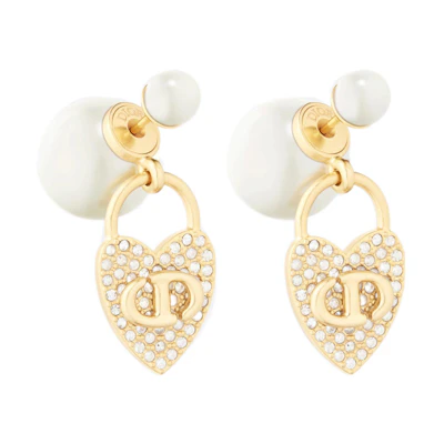 (Women) Dior Dior Tribales Earrings Gold E1826TRICY-D336
