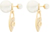 Shop (Women) Dior Dior Tribales Earrings Gold E1826TRICY-D336