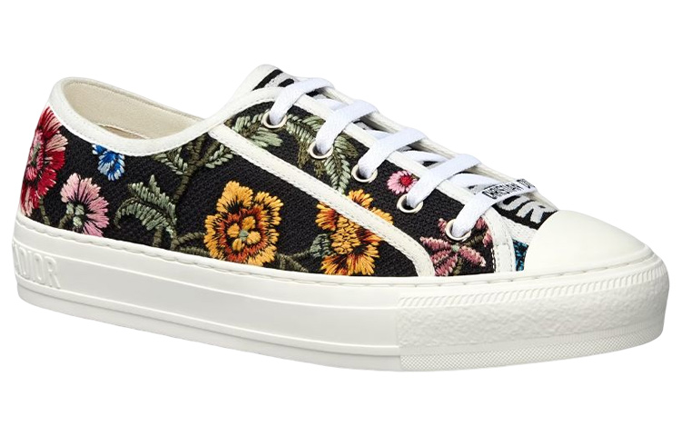 Order (W) Zapatillas Dior WalkDIOR Negro Multicolor de Algodón KCK211FWY_S900