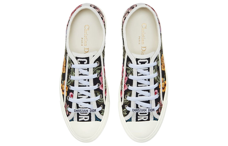 Shop (W) Zapatillas Dior WalkDIOR Negro Multicolor de Algodón KCK211FWY_S900