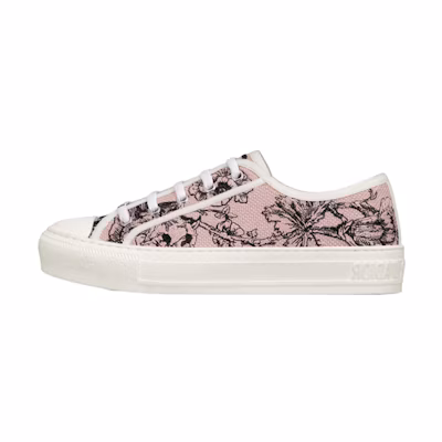 (W) Dior Walk'n'Dior Low-Top Sneaker 'Nude Embroidered Canvas'