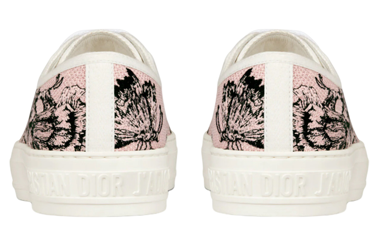 Purchase (W) Sneaker Rendah Dior Walk'n'Dior 'Kanvas Sulaman Nude' KCK211GRB_S15X