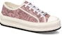 (W) Kasut Dior Walk'n'Dior Low-Top 'Kanvas Sulam Merah Jambu' KCK385TJE_S62P