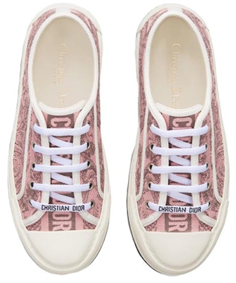 (Women) Dior Walk'n'Dior Low-Top Sneakers 'Pink Embroidered Canvas' KCK385TJE_S62P Purchase (Women) Dior Walk'n'Dior Low-Top Sneakers 'Pink Embroidered Canvas' KCK385TJE_S62P