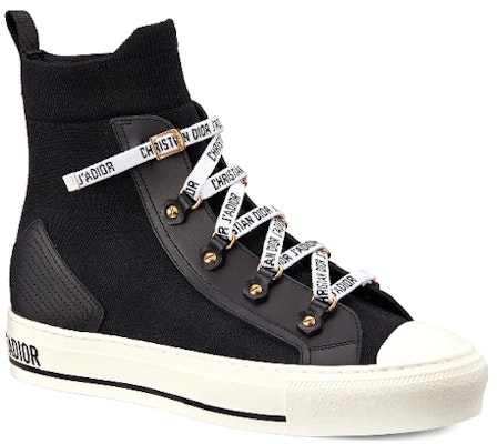 (W) Dior Walk n DIOR Sneaker High-Top Mesh Kulit Anak Sapi 'Hitam' KCK232TLC_S900 Order (W) Dior Walk n DIOR Sneaker High-Top Mesh Kulit Anak Sapi 'Hitam' KCK232TLC_S900