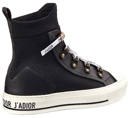 (W) Dior Walk n DIOR Sneaker High-Top Mesh Kulit Anak Sapi 'Hitam' KCK232TLC_S900 Lookbook (W) Dior Walk n DIOR Sneaker High-Top Mesh Kulit Anak Sapi 'Hitam' KCK232TLC_S900