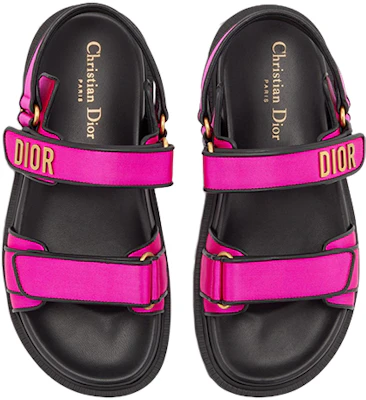 (W) Dior DiorAct 'Sandalias Planas con Logo Rosa' KCQ868SLB_S65P Shop (W) Dior DiorAct 'Sandalias Planas con Logo Rosa' KCQ868SLB_S65P