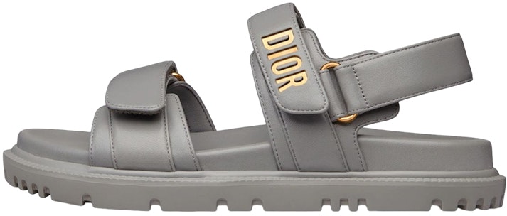 women-dior-dior-act-leather-gray-versatile-comfort-fashion-slide-kcq-547-lab-s33-g