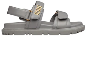 Order (Women) Dior DiorAct Leather Gray 'Versatile Comfort Fashion Slide' KCQ547LAB_S33G