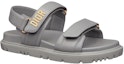 Lookbook (W) Dior DiorAct Kulit Kelabu 'Sandal Fesyen Selesa dan Serbaguna' KCQ547LAB_S33G