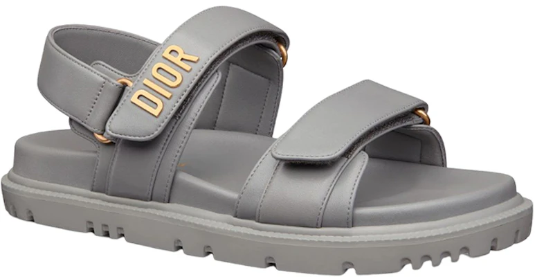 (W) Dior DiorAct Leder Grau ''Vielseitige Komfort Fashion Sandale'' KCQ547LAB_S33G Lookbook (W) Dior DiorAct Leder Grau ''Vielseitige Komfort Fashion Sandale'' KCQ547LAB_S33G