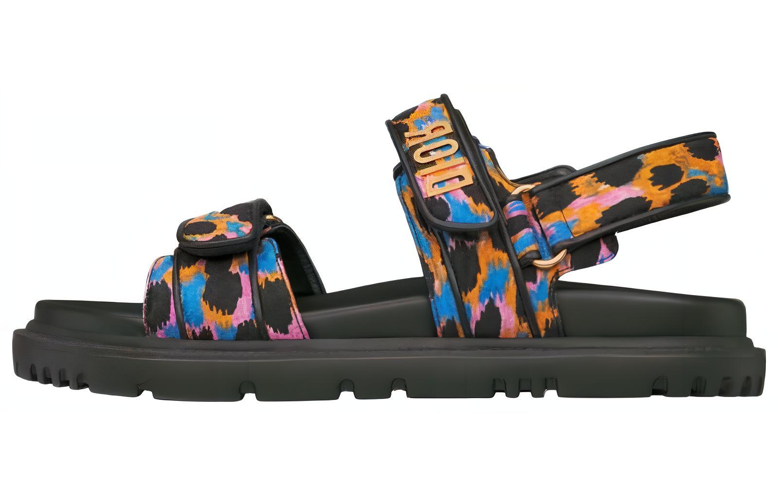 (Women) Dior Dioract Sandal 'Black' KCQ549MZS_S57P