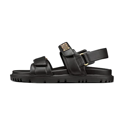 (W) Dior Dioract Sandal 'Black Gold'