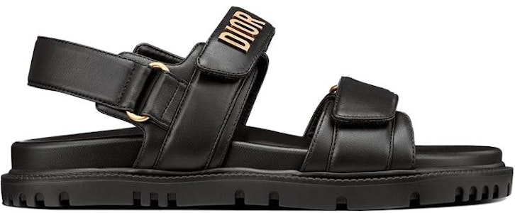 (W) Sandalias Dior Dioract 'Negro Oro' KCQ547LAB-S900 Order (W) Sandalias Dior Dioract 'Negro Oro' KCQ547LAB-S900