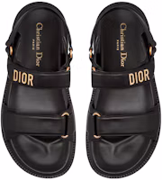 Purchase (W) Sandal Dior Dioract 'Hitam Emas' KCQ547LAB-S900