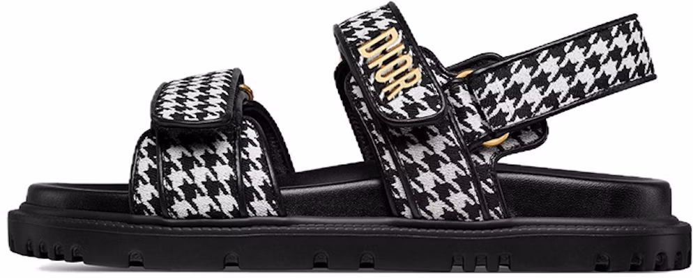 (Women) Dior DiorAct Sandal 'Black White Gold' KCQ868MPL_S19W Buy (Women) Dior DiorAct Sandal 'Black White Gold' KCQ868MPL_S19W